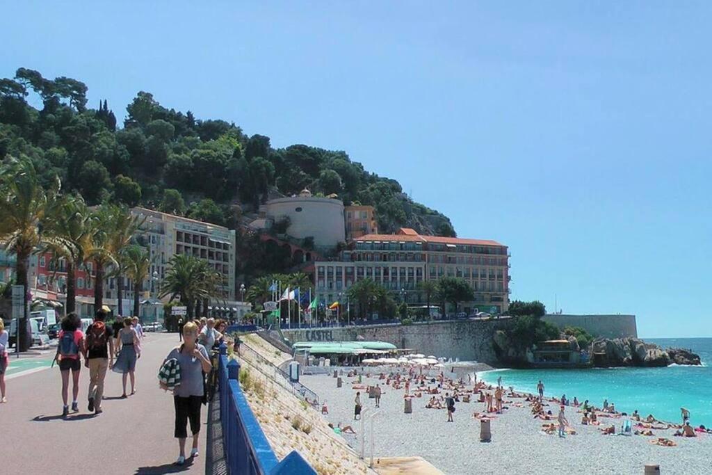 Studio A Louer Au Coeur Du Carre Dor A Nice, Rue Dalpozzo A 150 Metres Des Plages 外观 照片