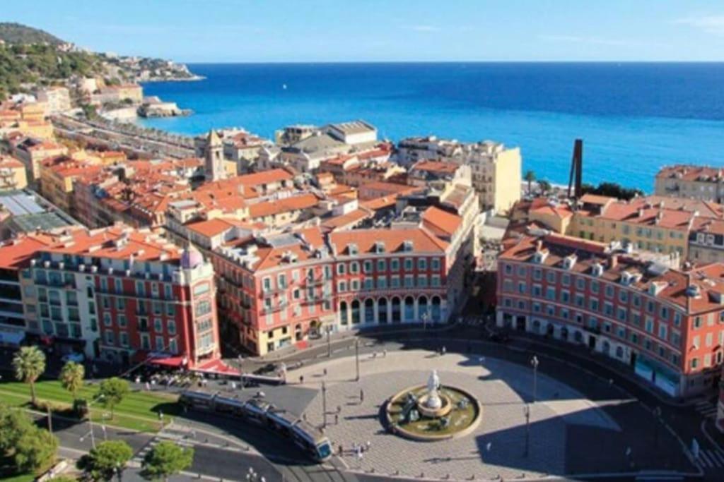 Studio A Louer Au Coeur Du Carre Dor A Nice, Rue Dalpozzo A 150 Metres Des Plages 外观 照片