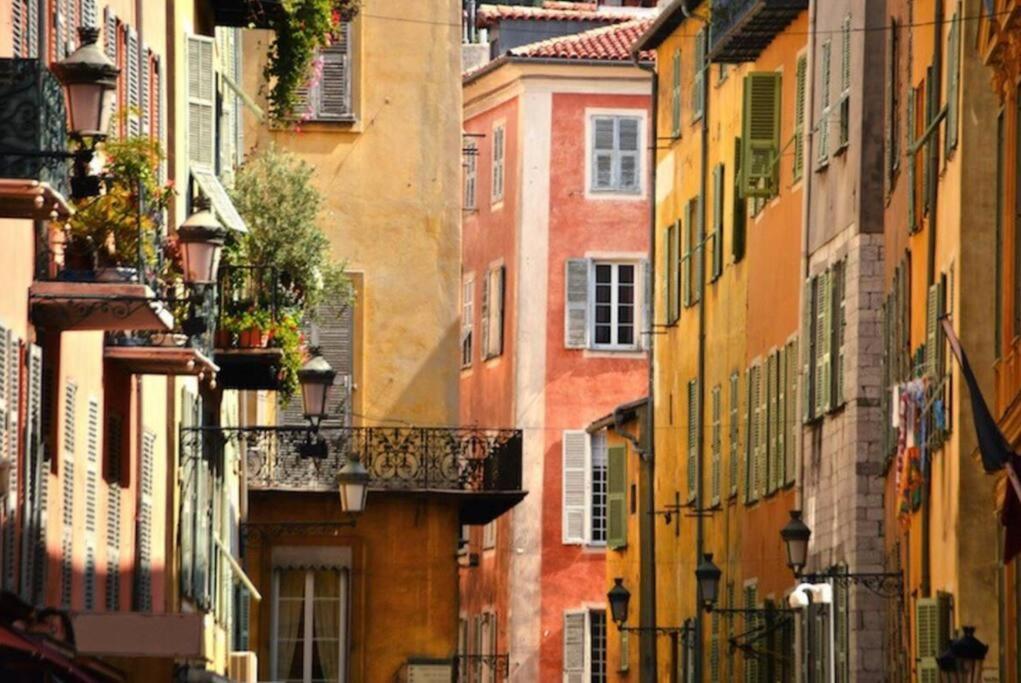 Studio A Louer Au Coeur Du Carre Dor A Nice, Rue Dalpozzo A 150 Metres Des Plages 外观 照片