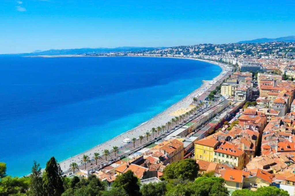 Studio A Louer Au Coeur Du Carre Dor A Nice, Rue Dalpozzo A 150 Metres Des Plages 外观 照片